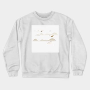 Flying bird Crewneck Sweatshirt